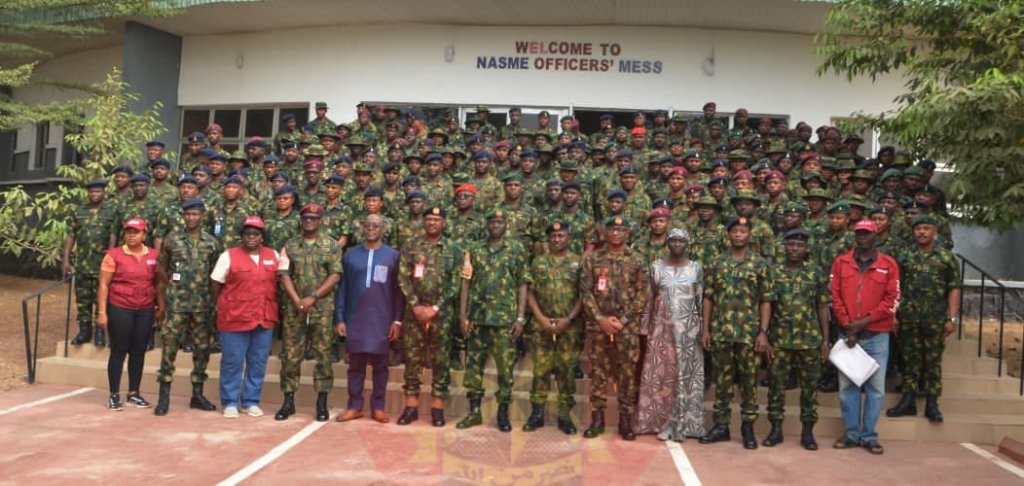 Nkuma Mba Lieutenant Acting Assistant Director Army Public Relations NASME/NACEST, Makurdi 20 February 202