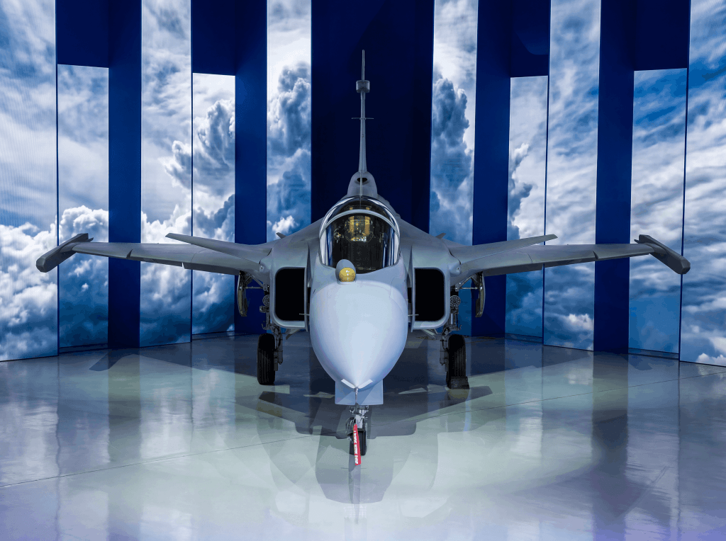 Brazil Unveils First Locally Produced Gripen&nbsp;Fighter